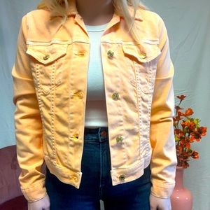 Michael Kors Orange Denim Jacket - NEVER WORN